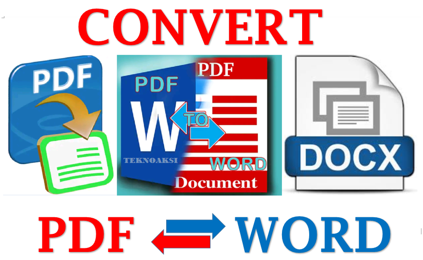 Cara convert pdf ke word