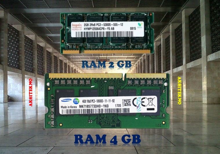 Cara Menambah RAM Laptop 2GB Menjadi 4GB