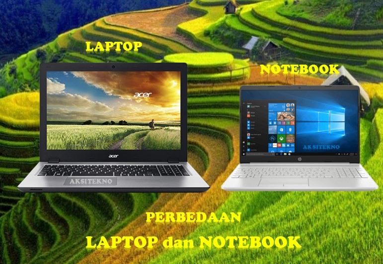 Perbedaan Laptop dan Notebook