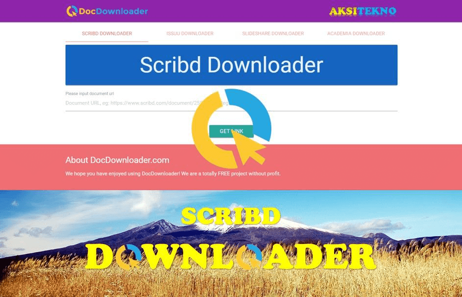 Cara Menggunakan Scribd Downloader