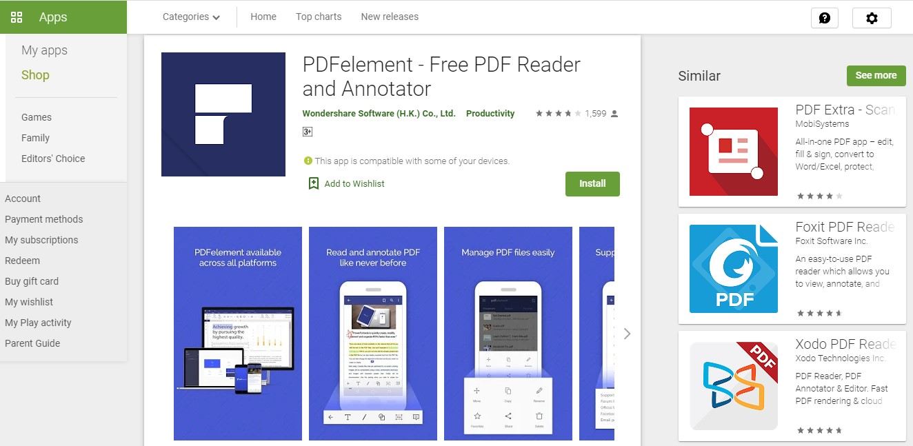 Cara Menggabungkan Pdf dengan PDFelement Android