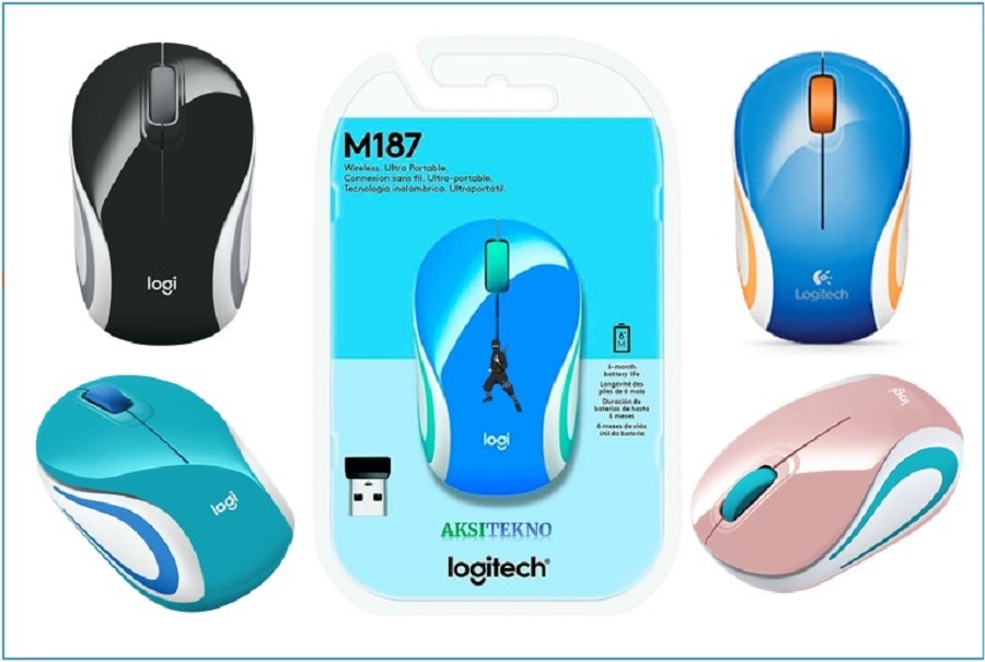 Mouse Wireless Logitech M187