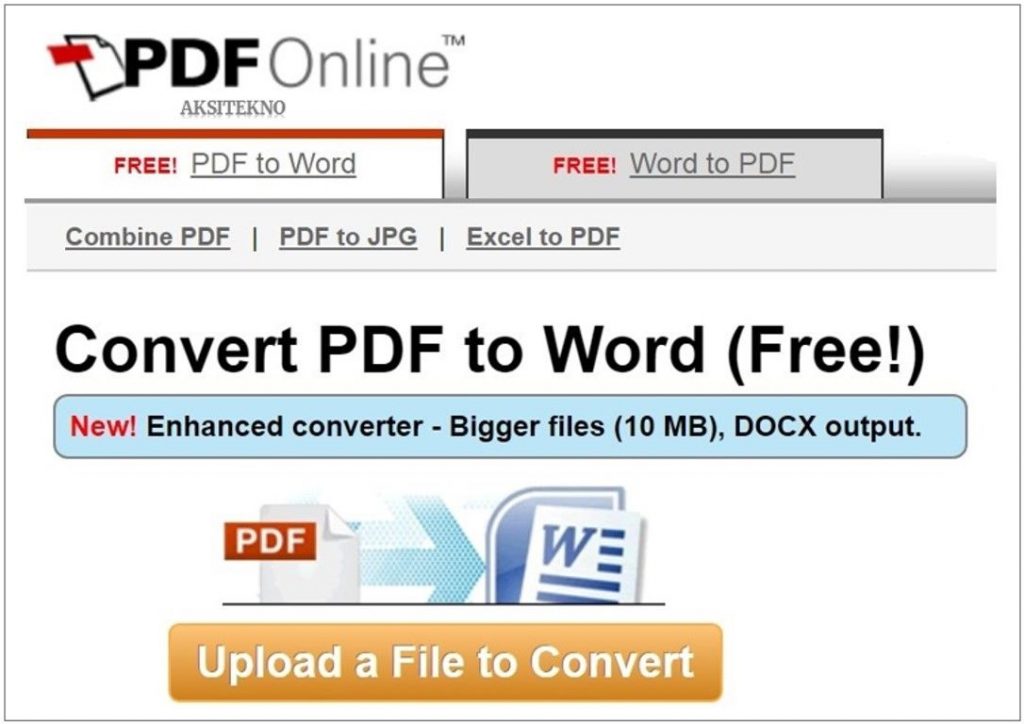 Mengedit PDF ke Word