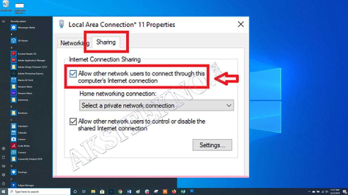 Cara Membuat Hotspot di Laptop Windows 10