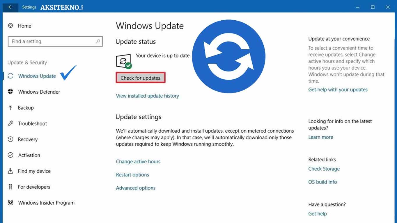 Cara Update Windows 10 ke Versi Terbaru