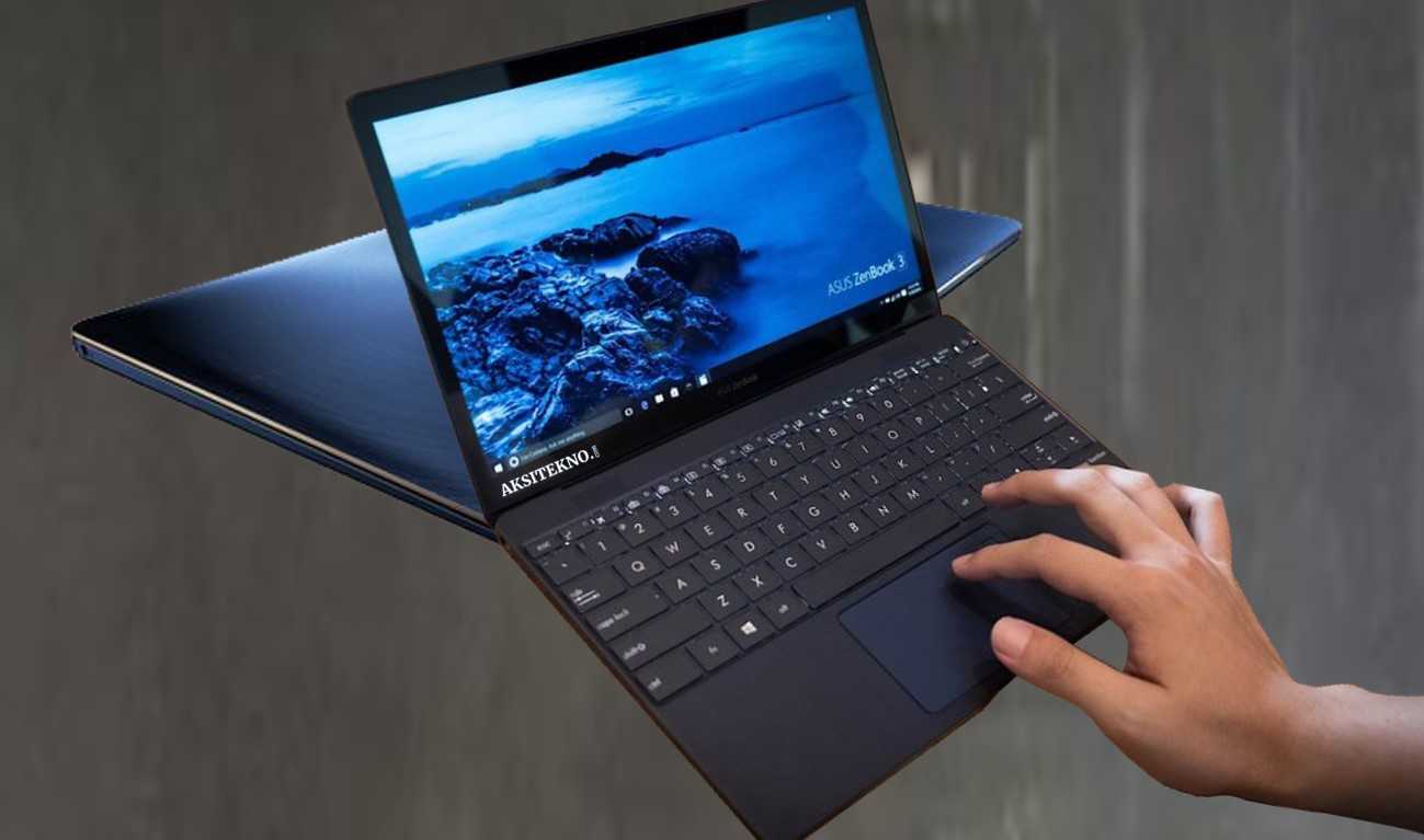 Laptop Tipis Asus Zenbook 3 UX390UA Spek Tinggi