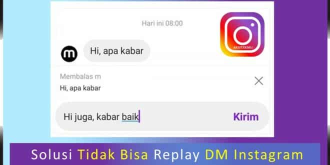 Cara Reply DM Instagram