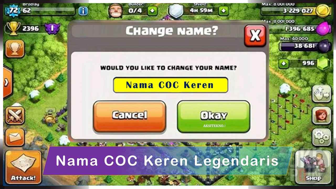 Nama COC Keren